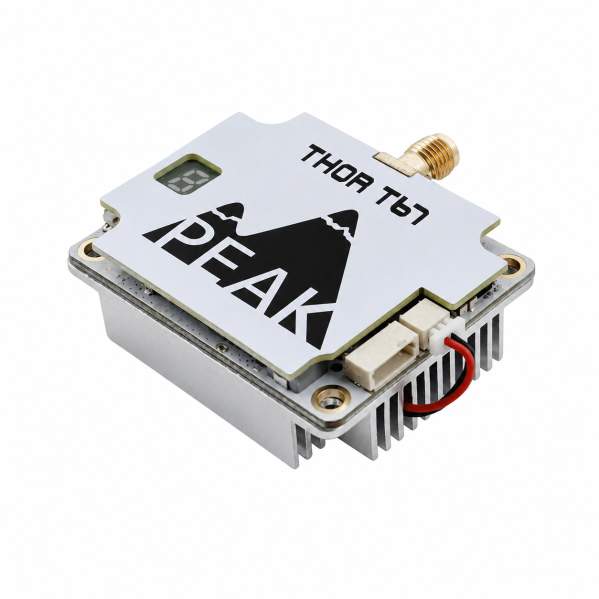 Видеопередатчик Peak THOR T67, 6-7GHz, 64 каналов, 25-3000mW, Smart Audio, SMA Видеопередатчик Peak THOR T67, 6-7GHz, 64 каналов, 25-3000mW, Smart Audio, SMA