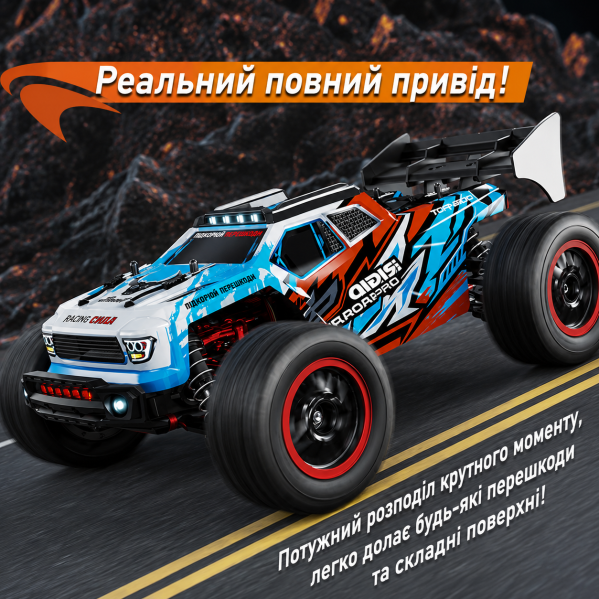 Радиоуправляемая машинка SG316 PRO 4WD RC внедорожник на пульте до 40 км/ч 2 АКБ