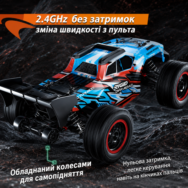 Радиоуправляемая машинка SG316 PRO 4WD RC внедорожник на пульте до 40 км/ч 2 АКБ
