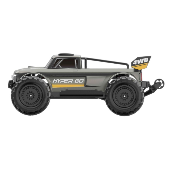 Машинка на пульте управления MJX Hyper Go 10210 1:10 4WD 80+ км/ч, безщеточный внедорожник RC монстр-трак с металлической транс.