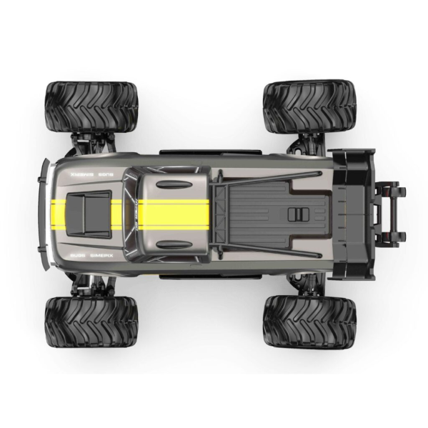 Машинка на пульте управления MJX Hyper Go 10210 1:10 4WD 80+ км/ч, безщеточный внедорожник RC монстр-трак с металлической транс.