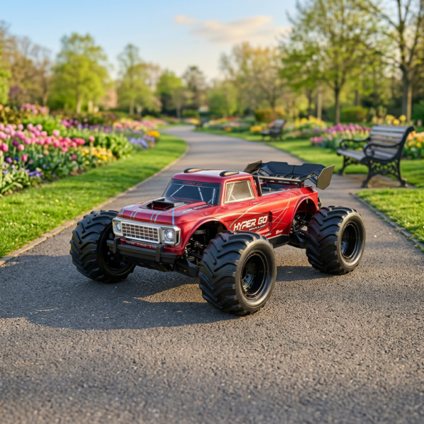 Машинка на радиоуправлении MJX Hyper Go 10210 1:10 4WD до 80 км/ч, безщеточный RC внедорожник
