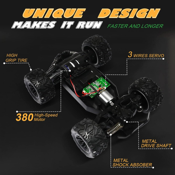 Машинка на радиоуправлении S767 Monster Truck 1:20 2WD RC внедорожник для детей, радиоуправляемая машинка, джип на пульте 2.4GHz Машинка на радиоуправлении S767 Monster Truck 1:20 2WD RC внедорожник для детей, радиоуправляемая машинка, джип на пульте 2.4GHz