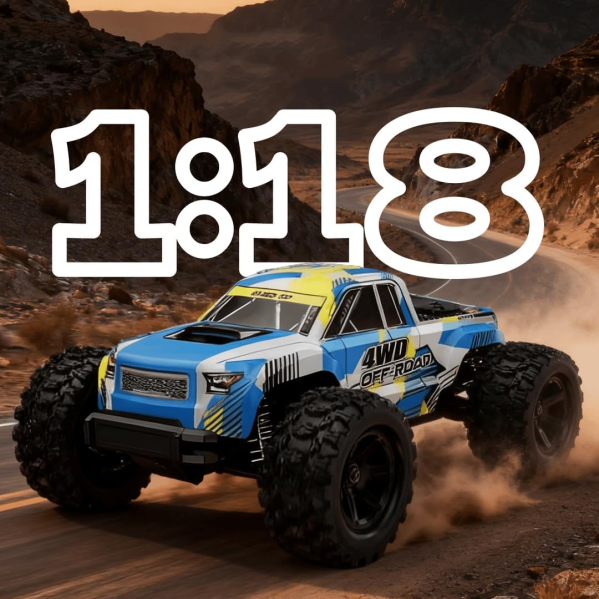 Радиоуправляемая машинка MJX HYPER GO 18208 1:18 4WD до 45 км/ч, RC внедорожник на пульте управления, металлическая трансмиссия, 2 Радиоуправляемая машинка MJX HYPER GO 18208 1:18 4WD до 45 км/ч, RC внедорожник на пульте управления, металлическая трансмиссия, 2