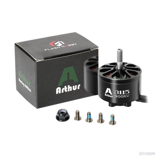 Бесколлекторный мотор FlashHobby A3115 900KV 6S для FPV дрона X-Class 9-10 дюймов Brushless двигатель 1592W Бесколлекторный мотор FlashHobby A3115 900KV 6S для FPV дрона X-Class 9-10 дюймов Brushless двигатель 1592W
