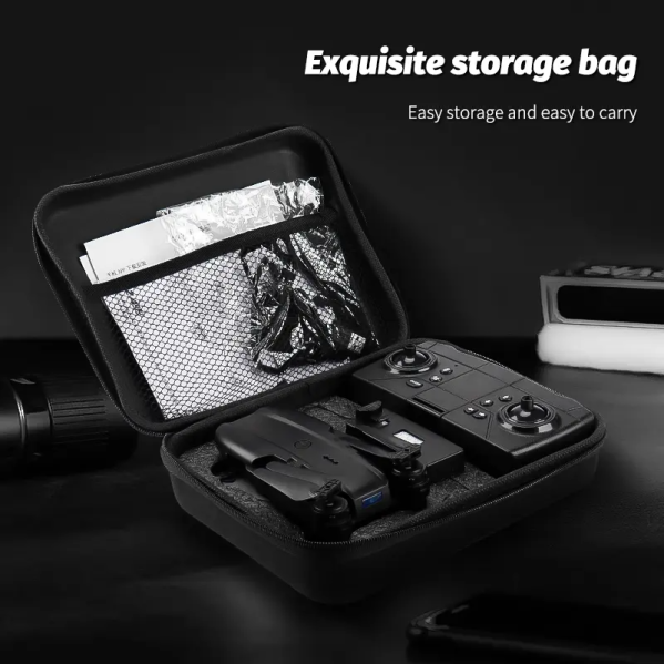 Квадрокоптер с камерой E99 PRO дрон с 4K HD WiFi до 30 мин. полета (3 аккумулятора + батарейки в пульт) Квадрокоптер с камерой E99 PRO дрон с 4K HD WiFi до 30 мин. полета (3 аккумулятора + батарейки в пульт)