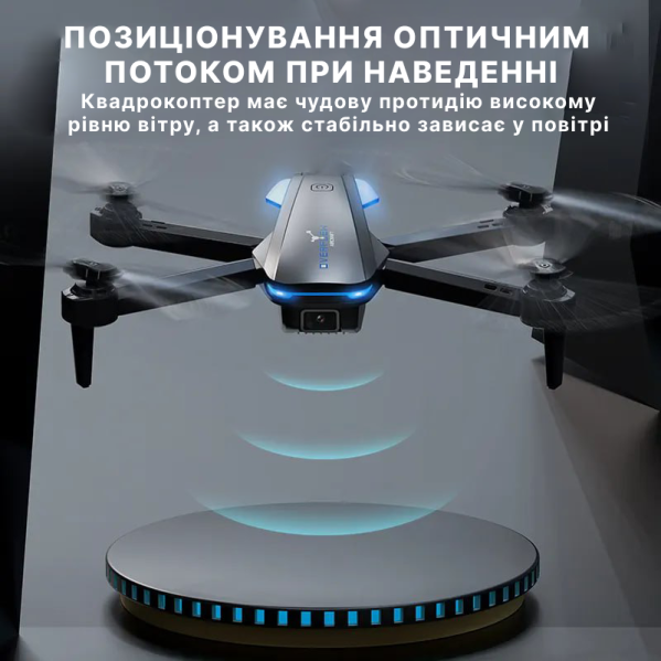 Квадрокоптер с камерой S20 - дрон с HD(1080P) FPV, оптическое позиционирование до 30 мин. (2 Аккумулятора) Квадрокоптер с камерой S20 - дрон с HD(1080P) FPV, оптическое позиционирование до 30 мин. (2 Аккумулятора)