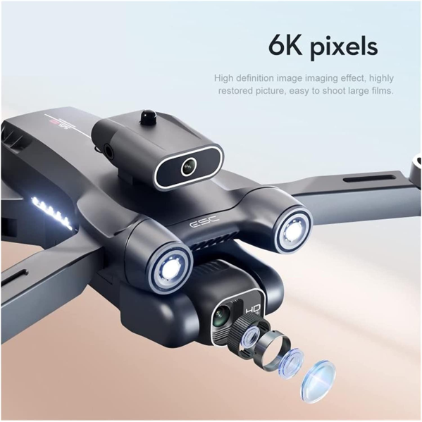 Мини-дрон LSRC S1S квадрокоптер с камерой 4K и FPV, бк мотори. до 100 м, полет до 30 минут (2 аккумулятора) Мини-дрон LSRC S1S квадрокоптер с камерой 4K и FPV, бк мотори. до 100 м, полет до 30 минут (2 аккумулятора)