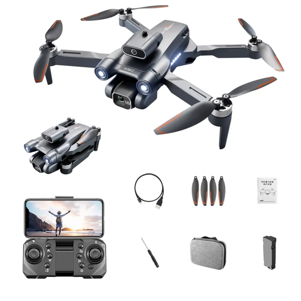 Мини-дрон LSRC S1S квадрокоптер с камерой 4K и FPV, бк мотори. до 100 м, полет до 30 минут (2 аккумулятора) Мини-дрон LSRC S1S квадрокоптер с камерой 4K и FPV, бк мотори. до 100 м, полет до 30 минут (2 аккумулятора)