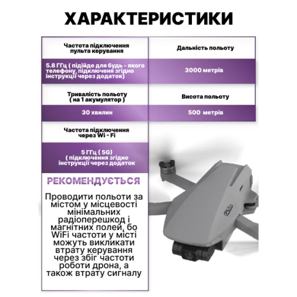 Квадрокоптер С-FLY Mini дрон с GPS 4K HD, 3-х осевой подвес, 5 км до 26 мин. полета (SD карта в подарок ) Квадрокоптер С-FLY Mini дрон с GPS 4K HD, 3-х осевой подвес, 5 км до 26 мин. полета (SD карта в подарок )