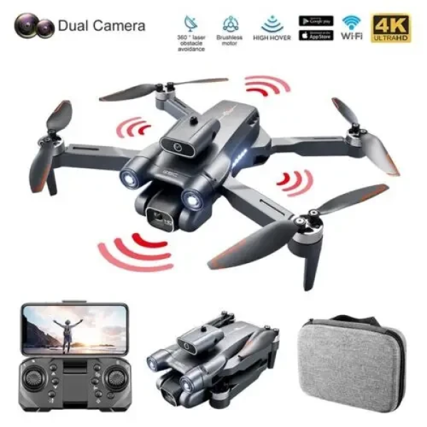 Квадрокоптер с камерой LSRC S1S Mini Drone - 4K, FPV БК моторы 100 м. до 30 хв. (2 аккумулятора) Квадрокоптер с камерой LSRC S1S Mini Drone - 4K, FPV БК моторы 100 м. до 30 хв. (2 аккумулятора)