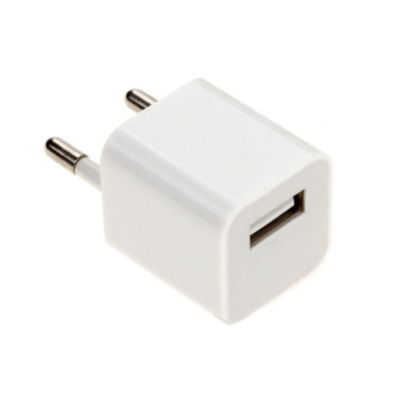 Сетевой блочек кубик (600 mAh)  Адаптер СЗУ 220V 1USB