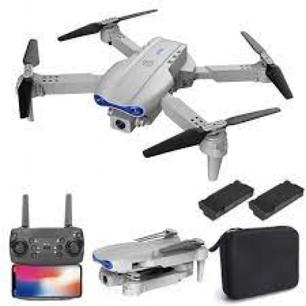 Радиоуправляемый квадрокоптер E99 PRO с камерой 4K, FPV, Wi-Fi, для начинающих
