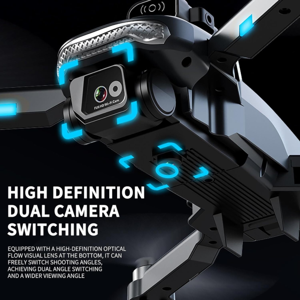 Квадрокоптер с камерой KF613 – дрон с 4K HD, GPS, БК двиг. до 300 м. 18 хв. + кейс (2 аккумулятора) Квадрокоптер с камерой KF613 – дрон с 4K HD, GPS, БК двиг. до 300 м. 18 хв. + кейс (2 аккумулятора)