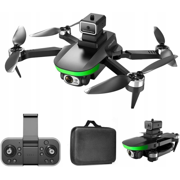 Квадрокоптер S5S mini Drone мини дрон с 4K HD камера. ESC, FPV, до 150 м, до 15 мин. 1 аккумулятор