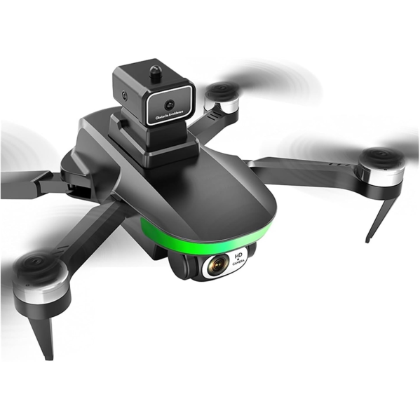 Квадрокоптер S5S mini Drone мини дрон с 4K HD камера. ESC, FPV, до 150 м, до 15 мин. 1 аккумулятор Квадрокоптер S5S mini Drone мини дрон с 4K HD камера. ESC, FPV, до 150 м, до 15 мин. 1 аккумулятор