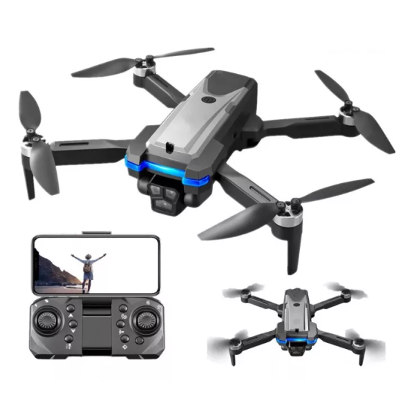 Квадрокоптер S8s Pro Max - дрон с камерой 4К HD FPV, БК моторы, до 150 м. 15 мин + кейс (1 аккумулятор)