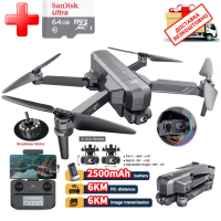 Квадрокоптер F11 S3 PRO дрон c 4K, GPS, FPV, БК моторы, 6 км, до 28 мин. полета + SD карта