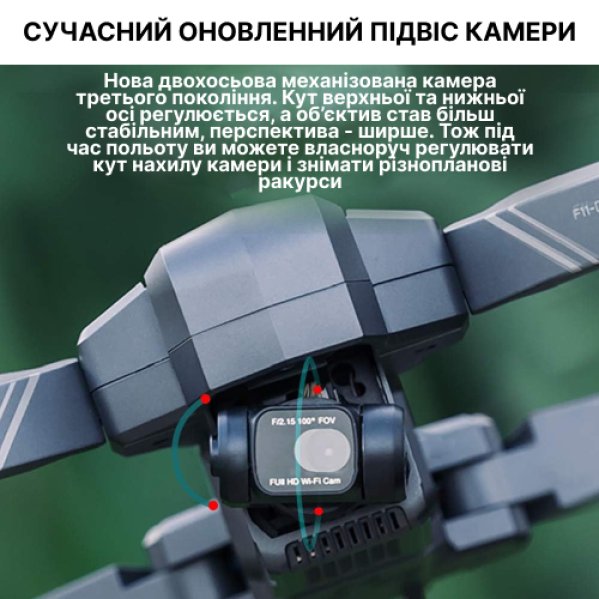 Квадрокоптер F11 S3 PRO дрон c 4K, GPS, FPV, БК моторы, 6 км, до 28 мин. полета + SD карта Квадрокоптер F11 S3 PRO дрон c 4K, GPS, FPV, БК моторы, 6 км, до 28 мин. полета + SD карта