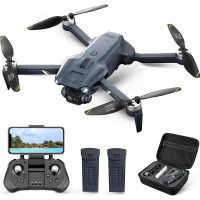 Квадрокоптер дрон 4DRC Rc Drone V28S, с камерой БК моторы до 15 мин полета до 150 м. + кейс +1 аккумулятор