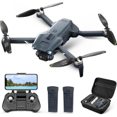 Квадрокоптер дрон 4DRC Rc Drone V28S, с камерой БК моторы до 15 мин полета до 150 м. + кейс +1 аккумулятор