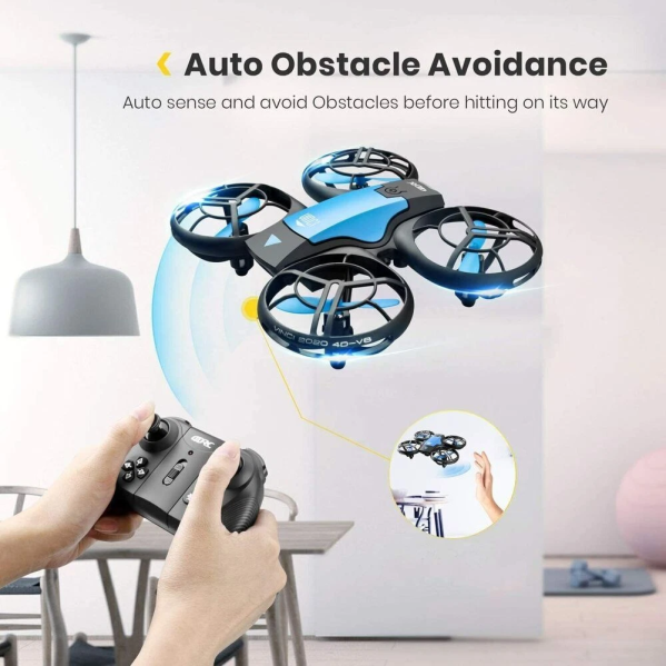 Квадрокоптер с камерой 4K 4D-V8, Wi-Fi FPV, высота, возврат, дрон для детей и взрослых Квадрокоптер с камерой 4K 4D-V8, Wi-Fi FPV, высота, возврат, дрон для детей и взрослых