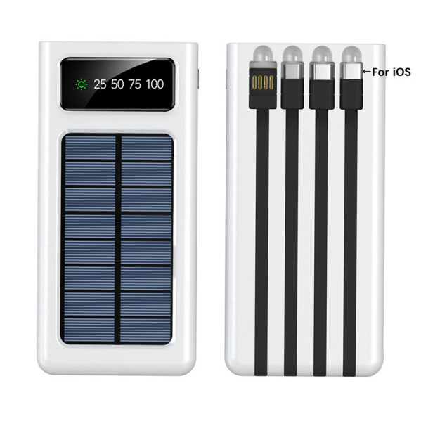 Внешний аккумулятор Мощный повербанк power bank портативный с солнечной батареей 50000mah Внешний аккумулятор Мощный повербанк power bank портативный с солнечной батареей 50000mah