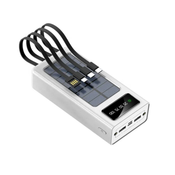 Power bank повербанк PowerBank 50000 mAh с солнечной батареей Для Смарфона Power bank повербанк PowerBank 50000 mAh с солнечной батареей Для Смарфона