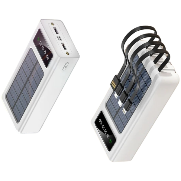 Power bank повербанк PowerBank 50000 mAh с солнечной батареей Для Смарфона Power bank повербанк PowerBank 50000 mAh с солнечной батареей Для Смарфона