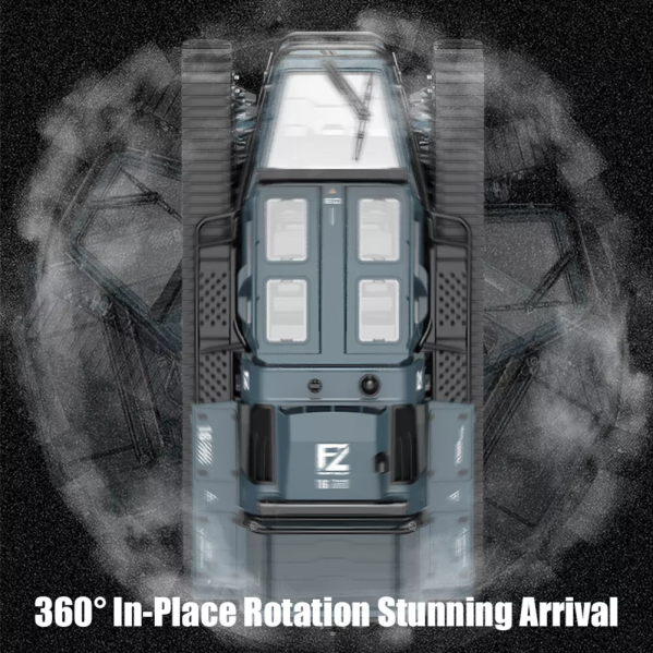 Гусеничный вездеход Радиоуправляемый Дрифт-Краулер JJRC C8812 1/16 Автомобиль 360° танки Свет RC Гусеничный вездеход Радиоуправляемый Дрифт-Краулер JJRC C8812 1/16 Автомобиль 360° танки Свет RC