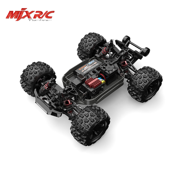 Радиоуправляемая машинка MJX Hyper Go 16212 1:16 4WD 4x4 до 45 км/ч на пульте бесколлекторный мотор, масляный аморт, металлическая Радиоуправляемая машинка MJX Hyper Go 16212 1:16 4WD 4x4 до 45 км/ч на пульте бесколлекторный мотор, масляный аморт, металлическая