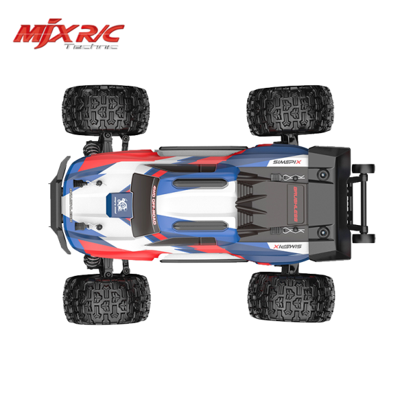 Радиоуправляемая машинка MJX Hyper Go 16212 1:16 4WD 4x4 до 45 км/ч на пульте бесколлекторный мотор, масляный аморт, металлическая Радиоуправляемая машинка MJX Hyper Go 16212 1:16 4WD 4x4 до 45 км/ч на пульте бесколлекторный мотор, масляный аморт, металлическая