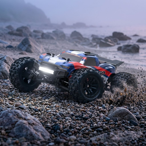 Радиоуправляемая машинка MJX Hyper Go 16212 1:16 4WD 4x4 до 45 км/ч на пульте бесколлекторный мотор, масляный аморт, металлическая Радиоуправляемая машинка MJX Hyper Go 16212 1:16 4WD 4x4 до 45 км/ч на пульте бесколлекторный мотор, масляный аморт, металлическая