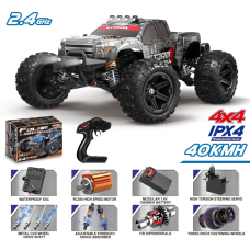 Радиоуправляемая машинка HS14301 1:14 4WD на пульте RC внедорожник до 40 км/ч, вездеход 4x4, 2 аккумулятора 7.4V