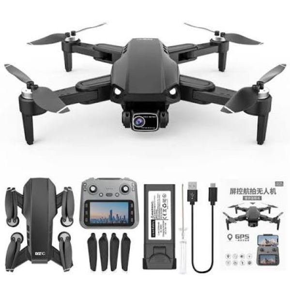 Квадрокоптер LYZRC L900 PLUS с LCD-экраном 4.3", GPS с камерой 720P Brushless дрон с пультом Optical Flow, до 500 м, 2 АКБ Квадрокоптер LYZRC L900 PLUS с LCD-экраном 4.3", GPS с камерой 720P Brushless дрон с пультом Optical Flow, до 500 м, 2 АКБ