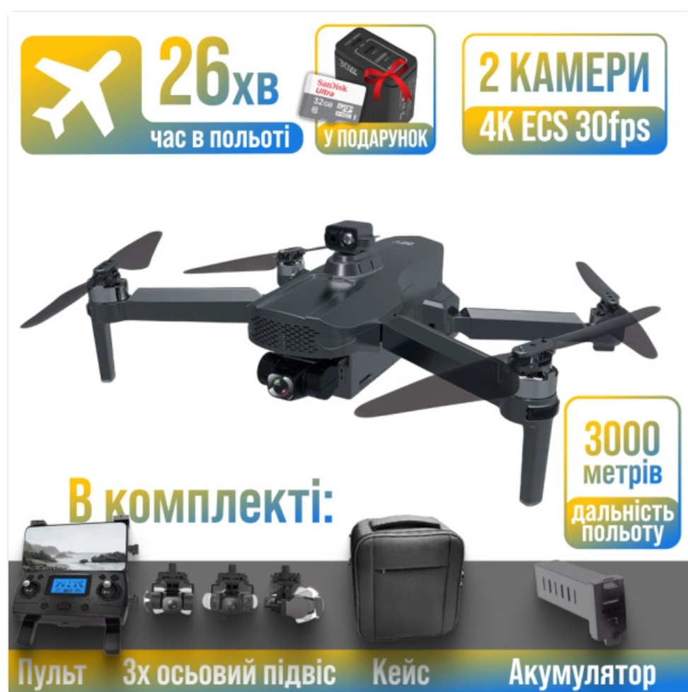 Огляд квадрокоптера LYZRC L109 PRO MAX